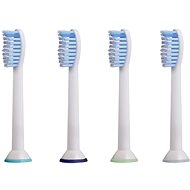 BMK Trading heads for Philips electric toothbrushes, 4 pcs - compatible with Philips Sonicare Sensitive HX6054 - Replacement Head