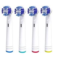 BMK Trading compatible heads for Oral-B toothbrushes, 4 pcs - compatible with Oral-B EB20 Precision Clean - Replacement Head