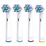 BMK Trading compatible heads for Oral-B toothbrushes, 4 pcs - compatible with Oral-B EB50 Cross Action - Replacement Head
