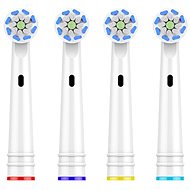 BMK Trading compatible heads for Oral-B toothbrushes, 4 pcs - compatible with Oral-B EB60 Sensi UltraThin - Replacement Head