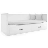 BMS GROUP Children's bed Hermes - 2 persons, 80 × 200 with pull-out bed and storage space without ma - Bed