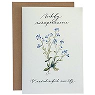 BE NICE EKO smuteční přání poměnky - kondolence - Greeting Card