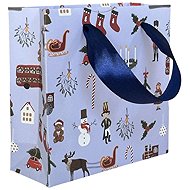 BE NICE EKO vánoční Anglická pohádka, 15 × 15 × 6 cm - Gift Bag
