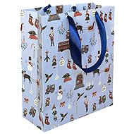 BE NICE EKO vánoční Anglická pohádka, 25 × 21 × 9 cm - Gift Bag