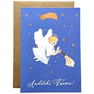 BE NICE EKO vánoční přání Andělské Vánoce - Greeting Card