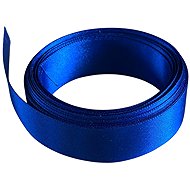 BE NICE atlasová 5 m, modrá, šíře 2.4 cm - Ribbon