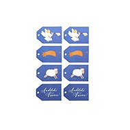 BE NICE Angel Christmas Gift Tags 16pcs - Name Tag