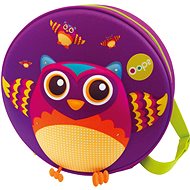Bino Round backpack, owl - Children's Backpack