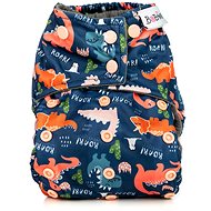Bobánek Pocket AIO diaper Premium snaps - Dinosaurs - Cloth Nappies