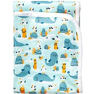 Bobánek Changing mat - Seagull and seal 75 × 75 cm - Changing Pad