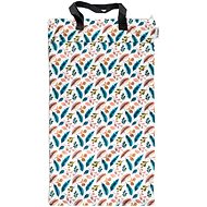 Bobánek Waterproof bag large - White feather - Nappy Bags