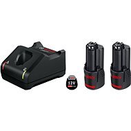 BOSCH 2 × GBA 12V 2.0Ah + GAL 12V-40 - Charger and Spare Batteries