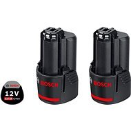 BOSCH 2x GBA 12V 3,0Ah - Rechargeable Battery for Cordless Tools