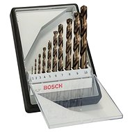 BOSCH 10 parts. sd. bore. RL-metal. HSS-Co,135° 2.607.019.925 - Drill Set