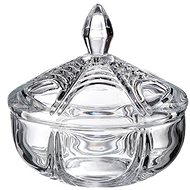 Bohemia Crystal Nova Orion Container with Lid 150mm - Storage Jar