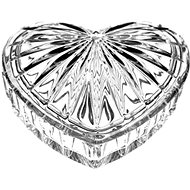 Bohemia Crystal Heart Box 110mm - Storage Jar