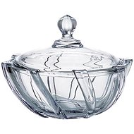 Bohemia Crystal Infinity Jar with Lid 190mm - Storage Jar
