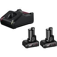 Bosch 2 x GBA 12V 6.0Ah + GAL 12V-40 - Charger and Spare Batteries