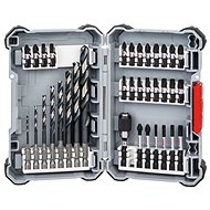 BOSCH 35 pieces of Pick and Click Impact Control HSS spiral drill bits and bits 2.607.017.567 - Drill Set