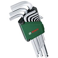 BOSCH Hexagon wrench set 9 pieces, 1.600. A02. BX9 - Hex Key Set