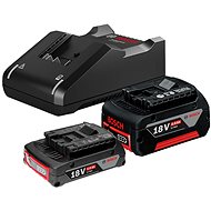 BOSCH Professional starter set 18V (1x2.0 Ah + 1x4.0 Ah + GAL 18V-40), 1.600. A01. ZS9 - Rechargeable Battery for Cordless Tools