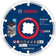 BOSCH Diamond cutting wheel EXPERT Diamond Metal Wheel X-LOCK 125 × 22.23 mm 2.608.900.533 - Diamond Disc
