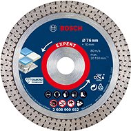 BOSCH Diamond Cutting Wheel EXPERT HardCeramic 76 mm, 76 × 1.5 × 10 mm 2.608.900.652 - Diamond Disc