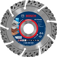 BOSCH Diamond Cutting Wheel EXPERT MultiMaterial 115 × 22.23 × 2.2 × 12 mm 2.608.900.659 - Diamond Disc