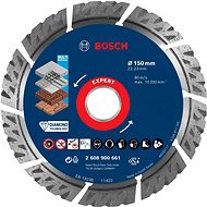 BOSCH Diamond Cutting Wheel EXPERT MultiMaterial 150 × 22.23 × 2.4 × 12 mm 2.608.900.661 - Diamond Disc
