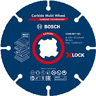 BOSCH EXPERT Carbide Multi Wheel X-LOCK 125 mm, 22.23 mm 2.608.901.193 - Cutting Disc