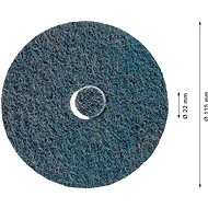 BOSCH Grinding wheel SCM EXPERT N477 for angle grinders 115 × 22 mm, Very Fine 2.608.901.267 - Grinding Wheel