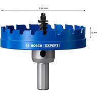 BOSCH Děrovka EXPERT Sheet Metal 90 mm 2.608.901.447 - Hole saw