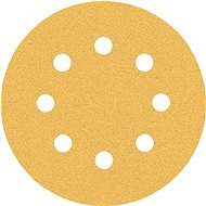 BOSCH EXPERT Sanding papers C470 with 8 holes for vibratory sanders 115 mm, G 80, 5 pcs 2.608.900.79 - Sandpaper