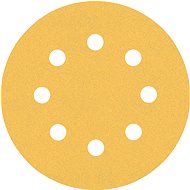 BOSCH EXPERT 6 pieces of C470 paper for vibratory grinders 115 mm, 8 holes, G 60/120/240 2.608.900.8 - Sandpaper