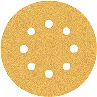 BOSCH EXPERT Sanding papers C470 with 8 holes for vibratory sanders 125 mm, G 60, 5 pcs 2.608.900.80 - Sandpaper