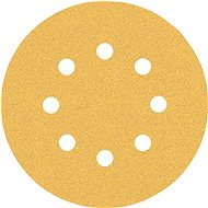 BOSCH EXPERT Sanding papers C470 with 8 holes for vibratory sanders 125 mm, G 80, 5 pcs 2.608.900.80 - Sandpaper