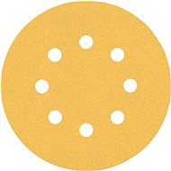 BOSCH EXPERT Sanding papers C470 with 8 holes for vibratory sanders 125 mm, G 120, 5 pcs 2.608.900.8 - Sandpaper