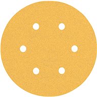 BOSCH EXPERT Sanding papers C470 with 6 holes for vibratory sanders 150 mm, G 100, 5 pcs 2.608.900.8 - Sandpaper