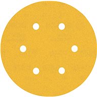 BOSCH EXPERT Sanding papers C470 with 6 holes for vibratory sanders 150 mm, G 240, 5 pcs 2.608.900.8 - Sandpaper