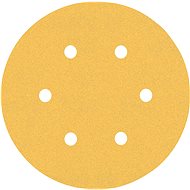 BOSCH EXPERT 6 pieces of C470 paper for vibratory grinders 150 mm, 6 holes, G 60/120/240 2.608.900.8 - Sandpaper