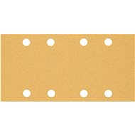 BOSCH EXPERT Sanding papers C470 with 8 holes for vibratory sanders 93 × 186 mm, G 80, 10 pcs 2.608. - Sandpaper