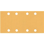 BOSCH EXPERT Sanding papers C470 with 8 holes for vibratory sanders 93 × 186 mm, P120, 10 pcs 2.608. - Sandpaper