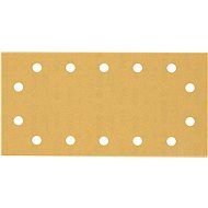 BOSCH EXPERT 10 pieces of C470 paper with 14 holes for vibratory grinders 115 × 230 mm, G 180, 2.608 - Sandpaper