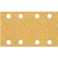 BOSCH EXPERT Sanding papers C470 with 8 holes for vibratory sanders 80 × 133mm, P40, 10 pcs 2.608.90 - Sandpaper