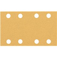 BOSCH EXPERT Sanding papers C470 with 8 holes for vibratory sanders 80 × 133mm, P80, 10 pcs 2.608.90 - Sandpaper
