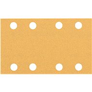 BOSCH EXPERT Sanding papers C470 with 8 holes for vibratory sanders 80 × 133 mm, P100, 10 pcs 2.608. - Sandpaper