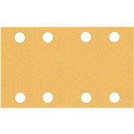 BOSCH EXPERT Sandpaper C470 with 8 holes for vibratory sanders 80 × 133 mm, G 120, 2.608.900.881 - Sandpaper
