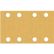 BOSCH EXPERT Sanding papers C470 with 8 holes for vibratory sanders 80 × 133 mm, P180, 10 pcs 2.608. - Sandpaper