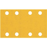 BOSCH EXPERT Sandpaper C470 with 8 holes for vibratory sanders 80 × 133 mm, G 240, 2.608.900.883 - Sandpaper