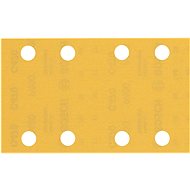BOSCH EXPERT Sanding papers C470 with 8 holes for vibratory sanders 80 × 133 mm, P400, 10 pcs 2.608. - Sandpaper